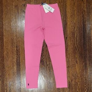 Polo by Ralph Lauren Vibrant Pink Kids Leggings Size L 12-14